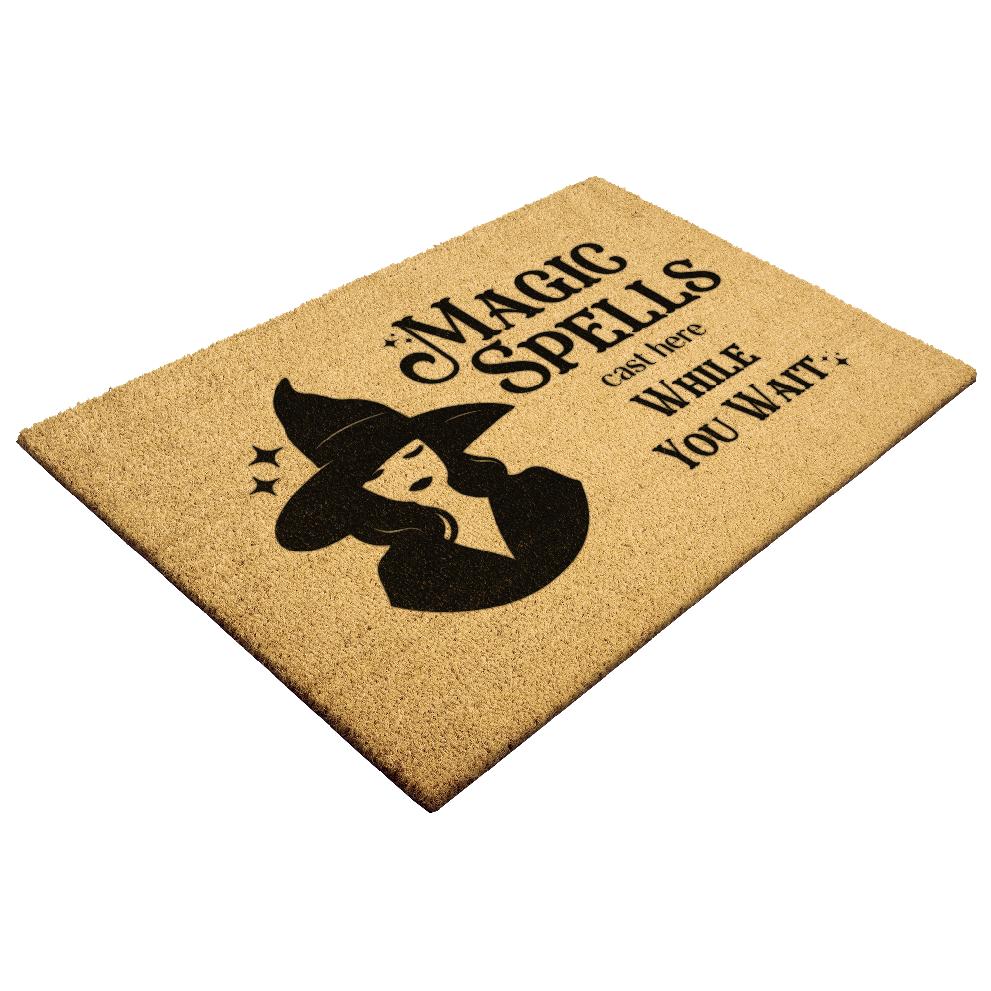 MAGIC SPELLS Cast Here While You Wait DOORMAT | witch | witch decor | Halloween - Image 4