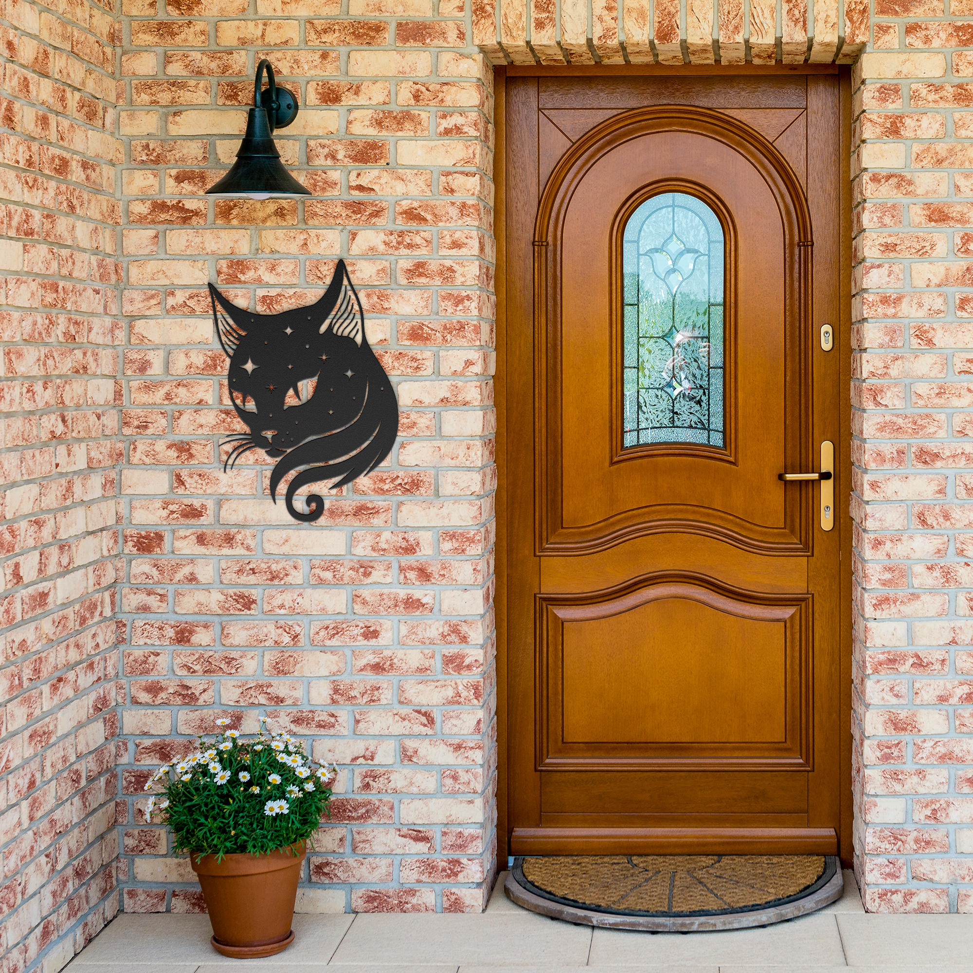 Magickal Cat Metal Wall Art | Mystic | Witch | Magic - Image 3