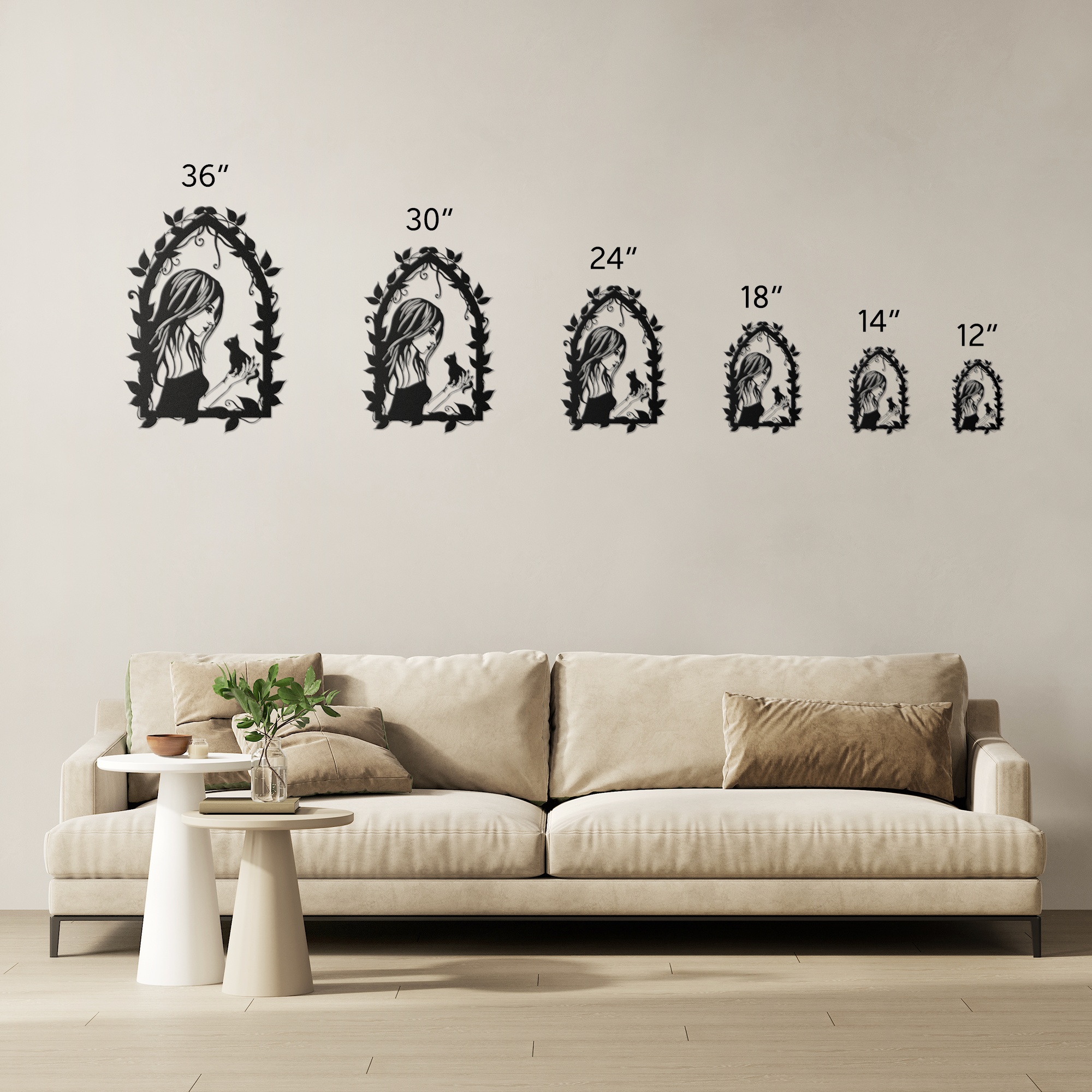 Oh Sweet Kitty Metal Wall Art - Image 5