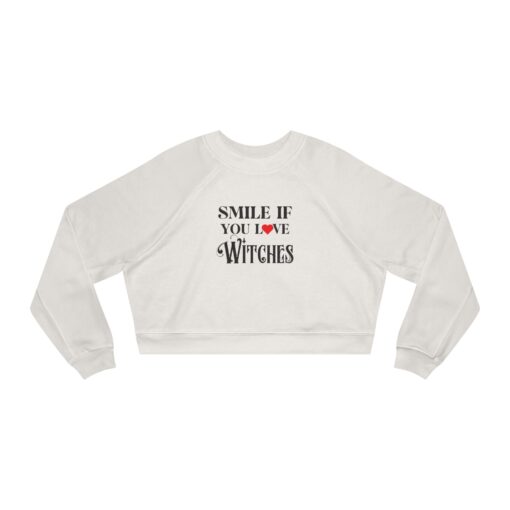 Women's Cropped Fleece Pullover - Image 2