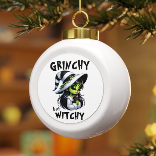 GRINCHY but WITCHY Witchmas Ornament | witch | witchcraft | pagan | Grinch - Image 7