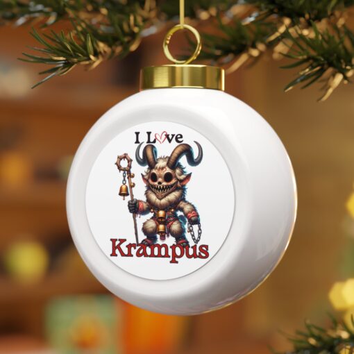 I Love Krampus Witchmas Ornament | witch | witchcraft | pagan | Krampus