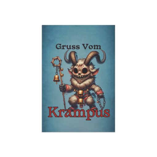 Gruss Vom Krampus Garden Flag - Image 4