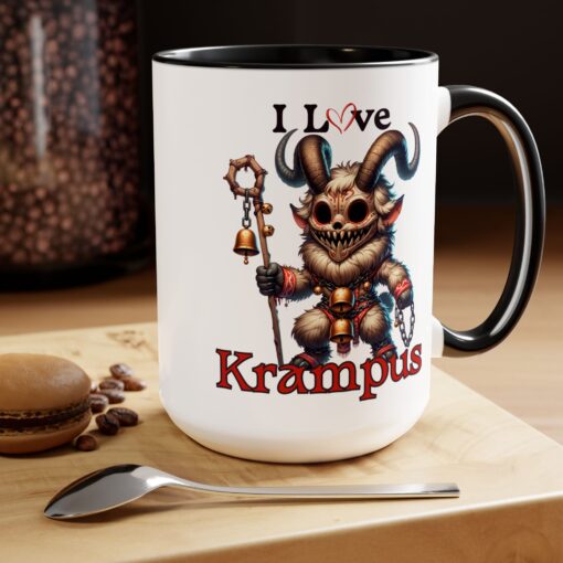 I Love Krampus Mug | Christmas | Sabbat | Yule | Krampus | Witchmas