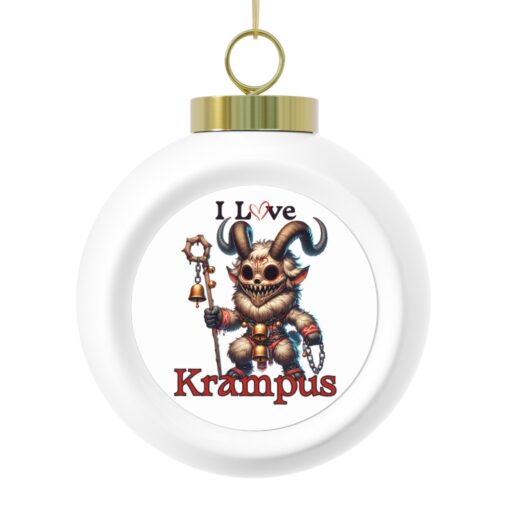 I Love Krampus Witchmas Ornament | witch | witchcraft | pagan | Krampus - Image 2