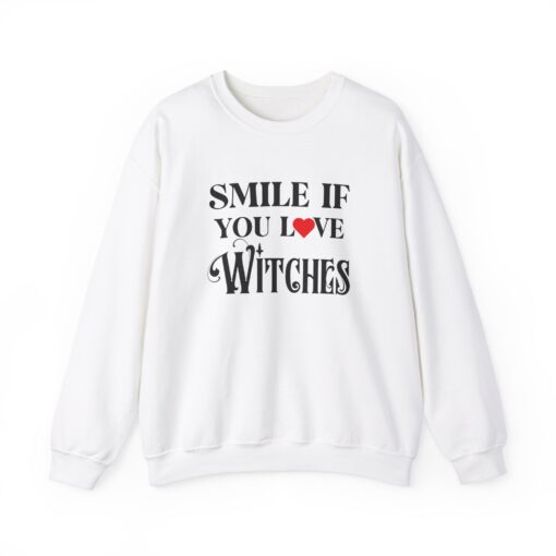 Smile If You Love Witches | Crewneck Sweatshirt