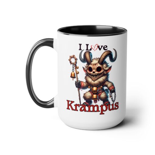 I Love Krampus Mug | Christmas | Sabbat | Yule | Krampus | Witchmas - Image 2