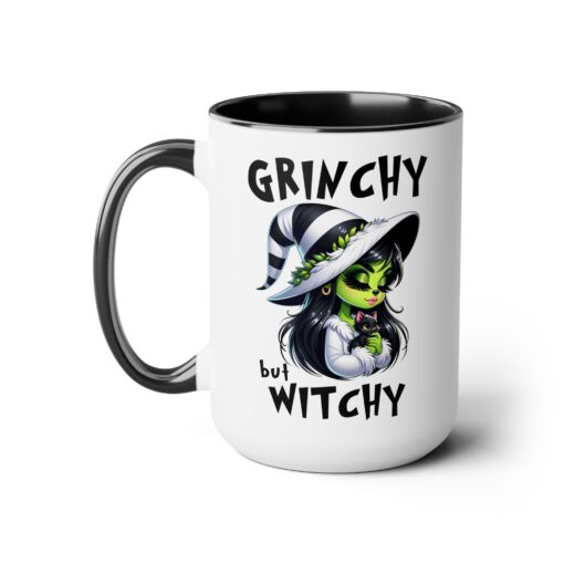 GRINCHY but WITCHY Mug | Christmas | Sabbat | Yule | Grinch | Witchmas - Image 2