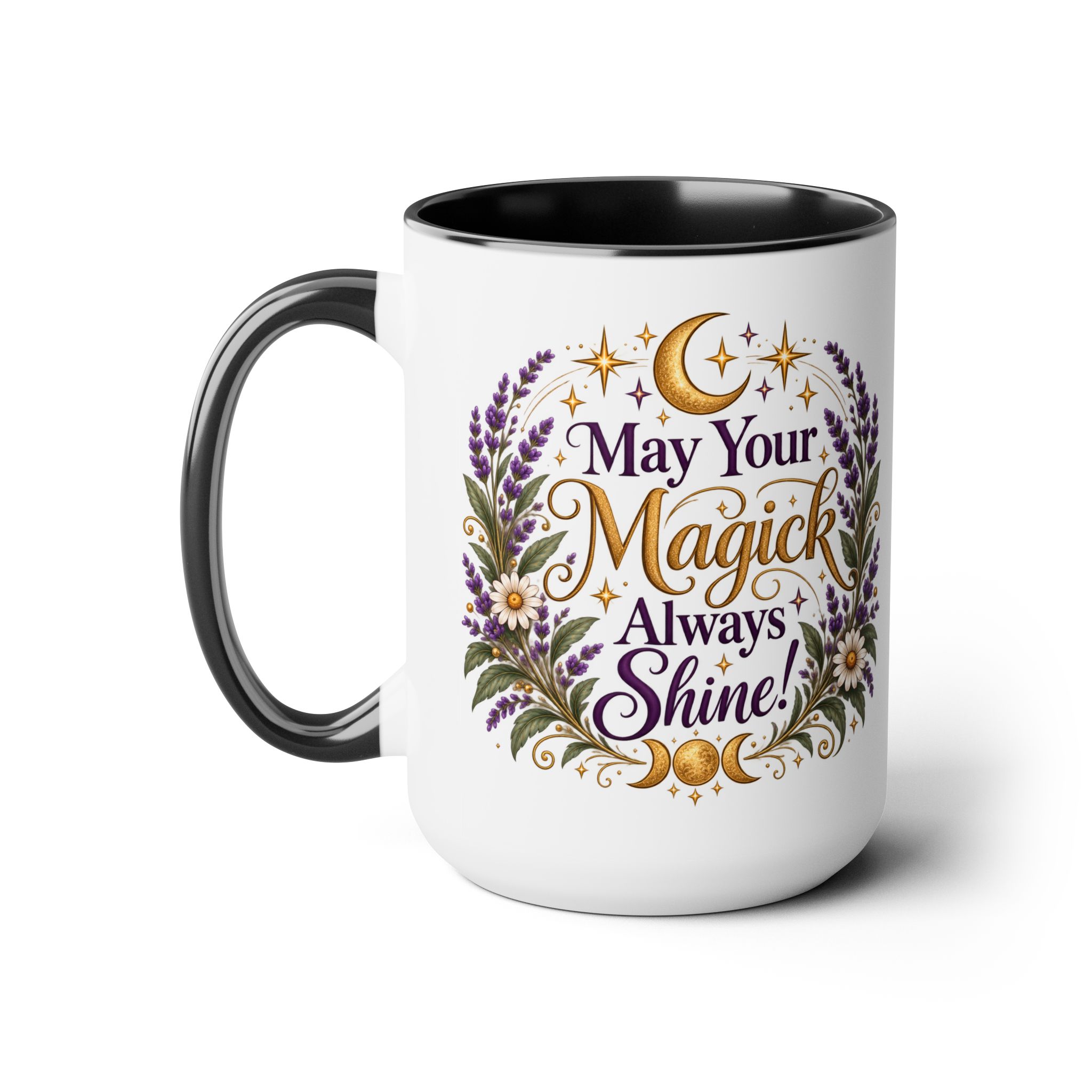 May Your Magick Always Shine! — Witchy Ceramic Mug - Image 2